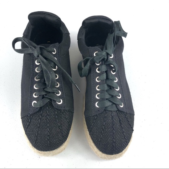 Catherine Malandrino black sneaker size 7  (#16) - Picture 2 of 8